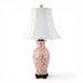Danny's Fine Porcelain Home Decor Danny's Fine Porcelain Pink Vase Lamp-Pink Florets[108-17-Be]