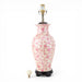 Danny's Fine Porcelain Home Decor Danny's Fine Porcelain Pink Vase Lamp-Pink Florets[108-17-Be]