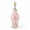Danny's Fine Porcelain Home Decor Danny's Fine Porcelain Pink Vase Lamp-Pink Florets[2-847-17] Elegant Pink Vase Lamp