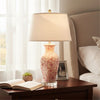 Danny's Fine Porcelain Home Decor Danny's Fine Porcelain Pink Vase Lamp-Pink Florets[2-847-17] Elegant Pink Vase Lamp