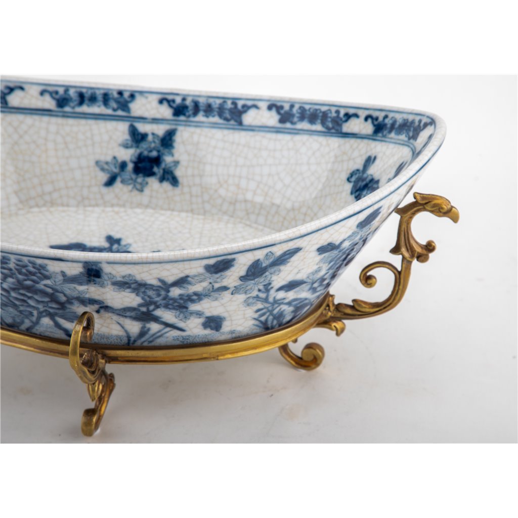 Danny's Fine Porcelain Home Decor Danny's Fine Porcelain Planter - B/W - Fluer 60996