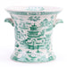 Danny's Fine Porcelain Home Decor Danny's Fine Porcelain Planter - Green and White