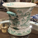 Danny's Fine Porcelain Home Decor Danny's Fine Porcelain Planter - Green and White
