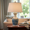 Danny's Fine Porcelain Home Decor Danny's Fine Porcelain Porcelain Antiqued Finish Lamp-Blue Bird[2-847-17]