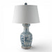 Danny's Fine Porcelain Home Decor Danny's Fine Porcelain Porcelain Antiqued Finish Lamp-Blue Bird[2-847-17]