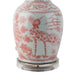 Danny's Fine Porcelain Home Decor Danny's Fine Porcelain Porcelain Antiqued Finish Lamp-Red Bird[2-847-17]