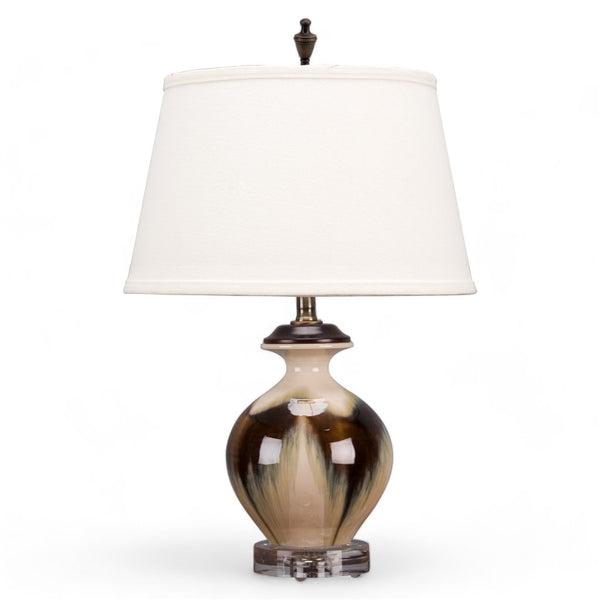 Danny's Fine Porcelain Home Decor Danny's Fine Porcelain Porcelain Apple Lamp - Dripped Glaze