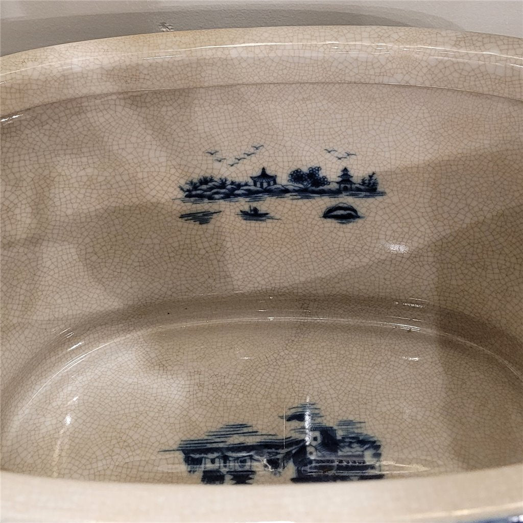 Danny's Fine Porcelain Home Decor Danny's Fine Porcelain Porcelain Basin - Blue Willow 14143