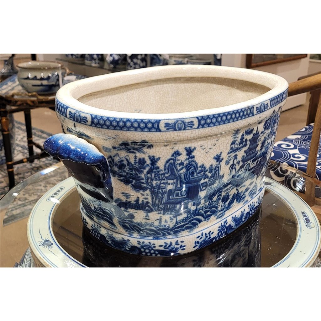 Danny's Fine Porcelain Home Decor Danny's Fine Porcelain Porcelain Basin - Blue Willow 14143