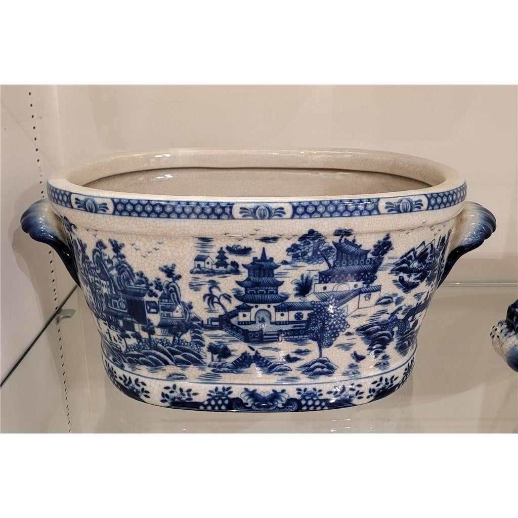 Danny's Fine Porcelain Home Decor Danny's Fine Porcelain Porcelain Basin - Blue Willow 14143