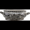 Danny's Fine Porcelain Home Decor Danny's Fine Porcelain Porcelain Basin Footbath - Black And White Willow 14234