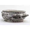 Danny's Fine Porcelain Home Decor Danny's Fine Porcelain Porcelain Basin Footbath - Black And White Willow 14234