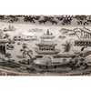Danny's Fine Porcelain Home Decor Danny's Fine Porcelain Porcelain Basin Footbath - Black And White Willow 14234