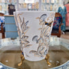 Danny's Fine Porcelain Home Decor Danny's Fine Porcelain Porcelain Basin With Bronze Accent-Tessa 60310