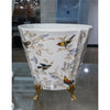 Danny's Fine Porcelain Home Decor Danny's Fine Porcelain Porcelain Basin With Bronze Accent-Tessa 60310