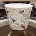 Danny's Fine Porcelain Home Decor Danny's Fine Porcelain Porcelain Basin With Bronze Accent-Tessa 60310