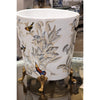 Danny's Fine Porcelain Home Decor Danny's Fine Porcelain Porcelain Basin With Bronze Accent-Tessa 60310