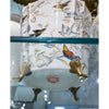 Danny's Fine Porcelain Home Decor Danny's Fine Porcelain Porcelain Basin With Bronze Accent-Tessa 60310