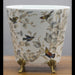 Danny's Fine Porcelain Home Decor Danny's Fine Porcelain Porcelain Basin With Bronze Accent-Tessa 60310