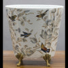 Danny's Fine Porcelain Home Decor Danny's Fine Porcelain Porcelain Basin With Bronze Accent-Tessa 60310