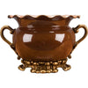Danny's Fine Porcelain Home Decor Danny's Fine Porcelain Porcelain Basin With Bronze Account 60278