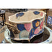 Danny's Fine Porcelain Home Decor Danny's Fine Porcelain Porcelain Basin With Bronze Ormolu- Tobacco Leaf (Pure Gold Glazed) 60261