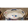 Danny's Fine Porcelain Home Decor Danny's Fine Porcelain Porcelain Basin With Bronze Ormolu- Tobacco Leaf (Pure Gold Glazed) 60261
