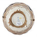 Danny's Fine Porcelain Home Decor Danny's Fine Porcelain Porcelain Basket with Ormolu Handle-Lattice Floral