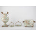 Danny's Fine Porcelain Home Decor Danny's Fine Porcelain Porcelain Bowl with Ormolu Handle-Floral Vine