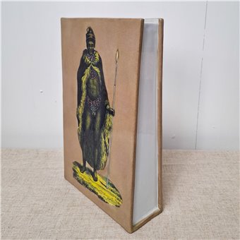 Danny's Fine Porcelain Home Decor Danny's Fine Porcelain Porcelain Box Vase Portrait V - B703 - CLOSEOUT SAMPLE SALE