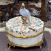 Danny's Fine Porcelain Home Decor Danny's Fine Porcelain Porcelain Box With Bronze Ormolu And Bird Top - Garden Of Life 60411