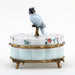 Danny's Fine Porcelain Home Decor Danny's Fine Porcelain Porcelain Box With Bronze Ormolu And Bird Top - Garden Of Life 60411