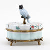 Danny's Fine Porcelain Home Decor Danny's Fine Porcelain Porcelain Box With Bronze Ormolu And Bird Top - Garden Of Life 60411