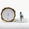 Danny's Fine Porcelain Home Decor Danny's Fine Porcelain Porcelain Box With Bronze Ormolu And Bird Top - Garden Of Life 60411