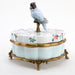 Danny's Fine Porcelain Home Decor Danny's Fine Porcelain Porcelain Box With Bronze Ormolu And Bird Top - Garden Of Life 60411