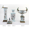 Danny's Fine Porcelain Home Decor Danny's Fine Porcelain Porcelain Box With Bronze Ormolu And Bird Top - Garden Of Life 60411