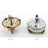 Danny's Fine Porcelain Home Decor Danny's Fine Porcelain Porcelain Box With Bronze Ormolu And Bird Top - Garden Of Life 60411