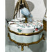 Danny's Fine Porcelain Home Decor Danny's Fine Porcelain Porcelain Box With Bronze Ormolu And Bird Top - Garden Of Life 60411