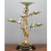 Danny's Fine Porcelain Home Decor Danny's Fine Porcelain Porcelain / Bronze Tree With Dishes And Birds 60339
