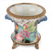 Danny's Fine Porcelain Home Decor Danny's Fine Porcelain Porcelain Cachepot with Ormolu Base-Tobacco Leaf A Vibrant Porcelain Cachepot