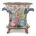Danny's Fine Porcelain Home Decor Danny's Fine Porcelain Porcelain Cachepot with Ormolu Base-Tobacco Leaf A Vibrant Porcelain Cachepot