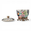 Danny's Fine Porcelain Home Decor Danny's Fine Porcelain Porcelain Covered Jar with Ormolu Base-Tobacco Leaf A Vibrant Porcelain