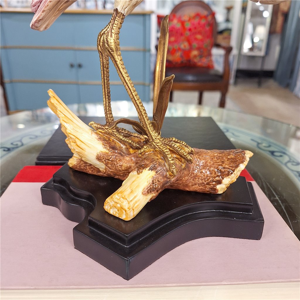 Danny's Fine Porcelain Home Decor Danny's Fine Porcelain Porcelain Crane Figurine