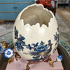 Danny's Fine Porcelain Home Decor Danny's Fine Porcelain Porcelain Egg-Shaped Cachepot