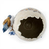 Danny's Fine Porcelain Home Decor Danny's Fine Porcelain Porcelain Egg-Shaped Cachepot