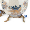 Danny's Fine Porcelain Home Decor Danny's Fine Porcelain Porcelain Egg-Shaped Cachepot