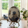 Danny's Fine Porcelain Home Decor Danny's Fine Porcelain Porcelain Egg-Shaped Cachepot