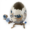 Danny's Fine Porcelain Home Decor Danny's Fine Porcelain Porcelain Egg-Shaped Cachepot