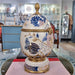 Danny's Fine Porcelain Home Decor Danny's Fine Porcelain Porcelain Egg Shaped Hinged Box with Bronze Ormolu - Silk Blossom