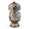 Danny's Fine Porcelain Home Decor Danny's Fine Porcelain Porcelain Egg Shaped Hinged Box with Bronze Ormolu - Silk Blossom